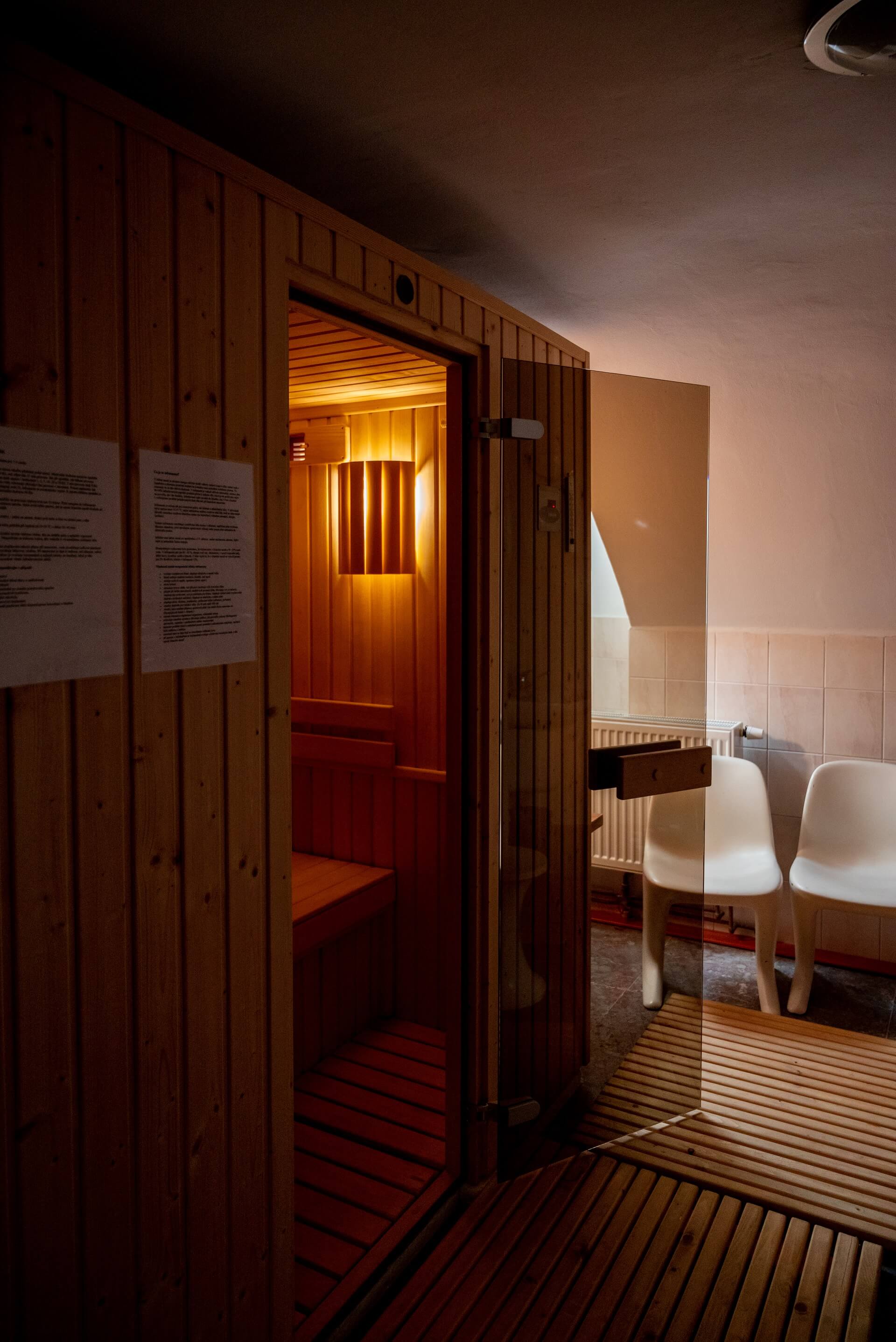Penzion Severka - sauna